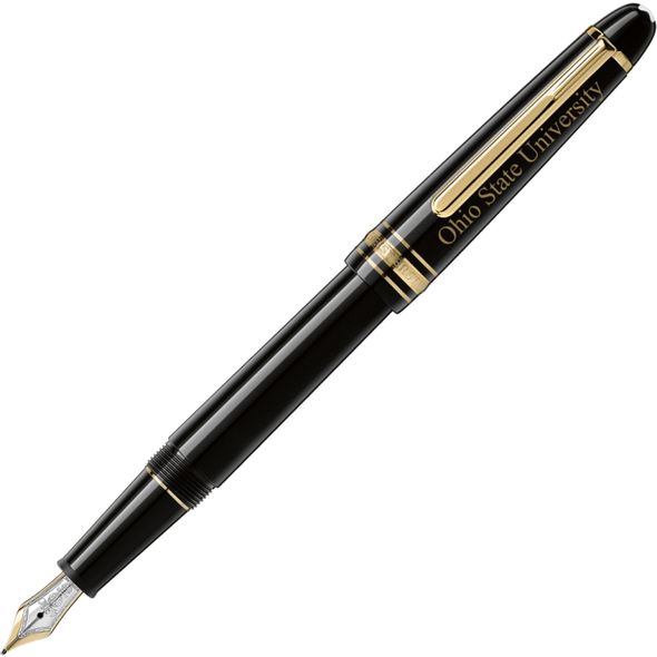 Ohio State Montblanc Meisterstück Classique Fountain Pen in Gold - Image 1