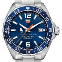 University of Southern California Men's TAG Heuer Formula 1 with Blue Dial & Bezel