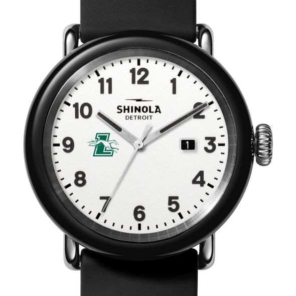 Loyola University Shinola Watch, The Detrola 43mm White Dial at M.LaHart & Co. - Image 1