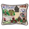 Penn Embroidered Pillow - Image 1