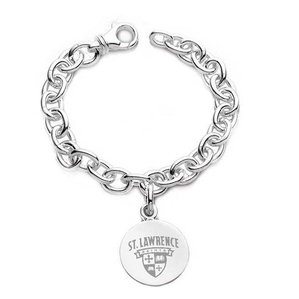 St. Lawrence Sterling Silver Charm Bracelet - Image 1
