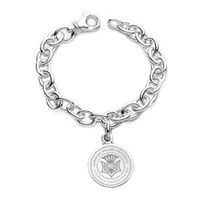 Carnegie Mellon University Sterling Silver Charm Bracelet