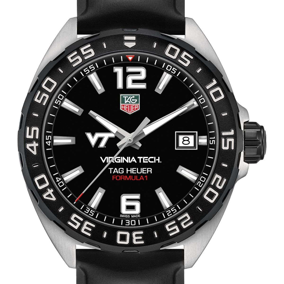 tag formula 1 black dial