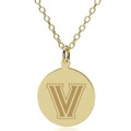 Villanova 14K Gold Pendant & Chain - Image 1
