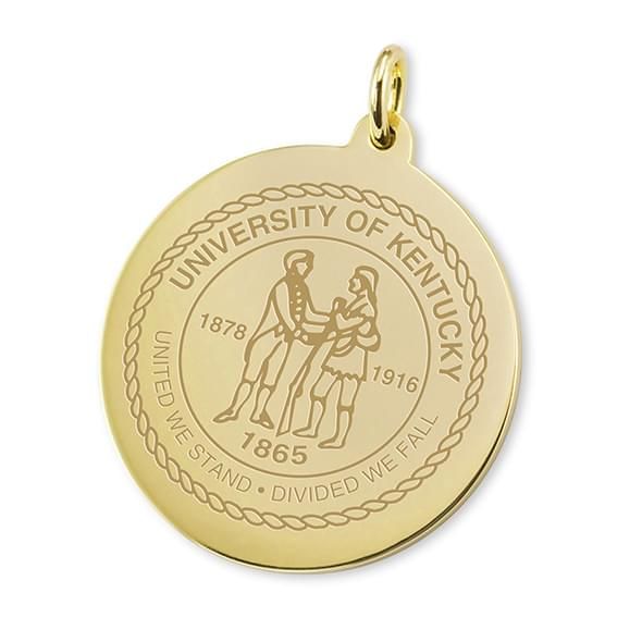 University of Kentucky 18K Gold Charm - Image 1