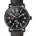 Miami University Shinola Watch, The Runwell 41mm Black Dial - Image 1