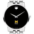 click to view Michigan Ross Men's Movado Museum with Bracelet - Image 1