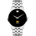 click to view Michigan Ross Men's Movado Museum with Bracelet - Image 2