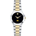 Michigan Women's Movado Collection Two-Tone Watch with Black Dial - Image 2