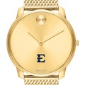 East Tennessee State Men's Movado Bold Gold 42 with Mesh Bracelet - Image 1