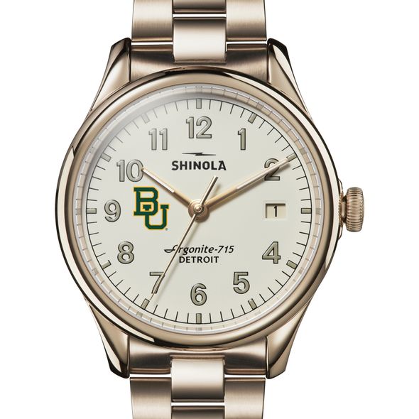 Baylor Shinola Watch, The Vinton 38mm Ivory Dial - Image 1