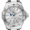 USMMA Men's TAG Heuer Steel Aquaracer with Silver Dial - Image 1