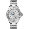 USMMA Men's TAG Heuer Steel Aquaracer with Silver Dial - Image 2