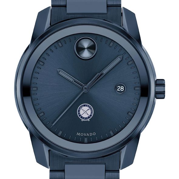 U.S. Naval Institute Men's Movado BOLD Blue Ion with Date Window - Image 1