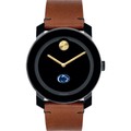 Penn State University Men's Movado BOLD with Brown Leather Strap - Image 2
