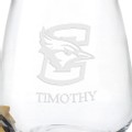 click to view Creighton Stemless Wine Glasses - Set of 4 - Image 3