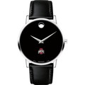 Ohio State Men's Movado Museum with Leather Strap - Image 2