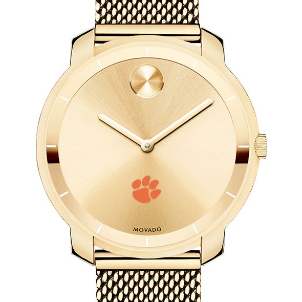 Clemson Women's Movado Gold Bold 36