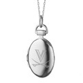 University of Virginia Monica Rich Kosann Petite Locket in Silver - Image 2