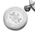 Penn State Sterling Silver Insignia Key Ring - Image 2