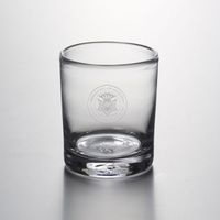 Carnegie Mellon University Double Old Fashioned Glass by Simon Pearce