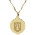 Tulane 18K Gold Pendant & Chain - Image 1