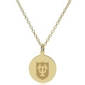 Tulane 18K Gold Pendant & Chain - Image 2