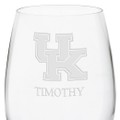 University of Kentucky Red Wine Glasses - Set of 2 - Image 3
