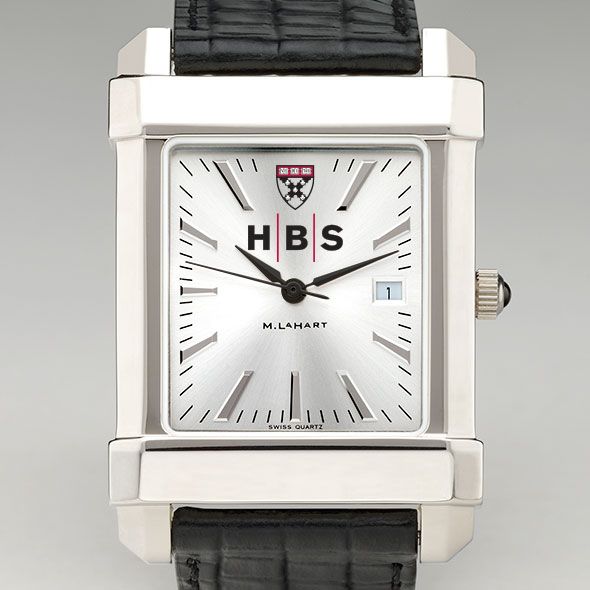 HBS Men's Collegiate Watch with Leather Strap - Image 1