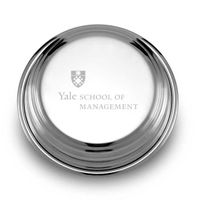 Yale SOM Pewter Paperweight