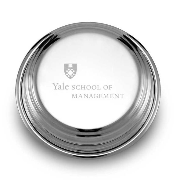 Yale SOM Pewter Paperweight - Image 1