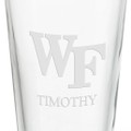 Wake Forest University 16 oz Pint Glass- Set of 2 - Image 3
