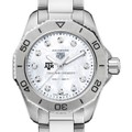 Texas A&M Women's TAG Heuer Steel Aquaracer with Diamond Dial - Image 1