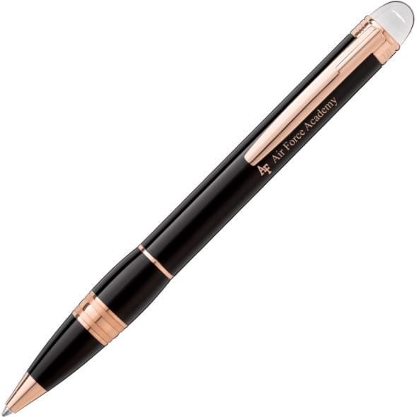 US Air Force Academy Montblanc StarWalker Ballpoint Pen in Red Gold