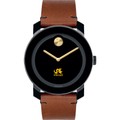 Drexel University Men's Movado BOLD with Brown Leather Strap - Image 2