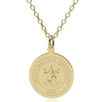 James Madison 18K Gold Pendant & Chain