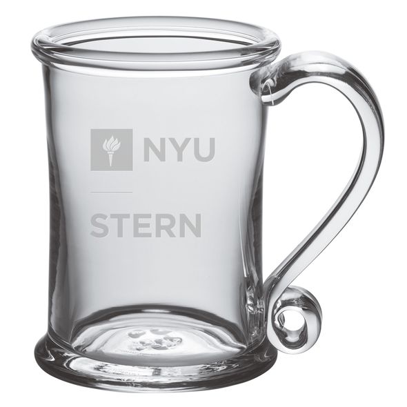 NYU Stern Glass Tankard by Simon Pearce - Image 1