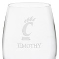 Cincinnati Red Wine Glasses - Set of 2 - Image 3