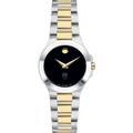 Emory Women's Movado Collection Two-Tone Watch with Black Dial - Image 2