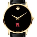 Rutgers Men's Movado Gold Museum Classic Leather - Image 1