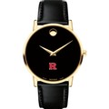 Rutgers Men's Movado Gold Museum Classic Leather - Image 2