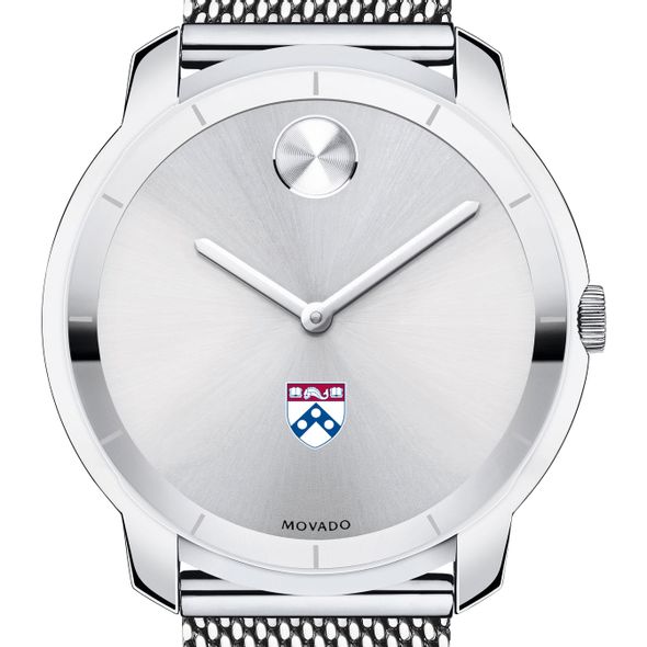 University of Pennsylvania Men's Movado Stainless Bold 44