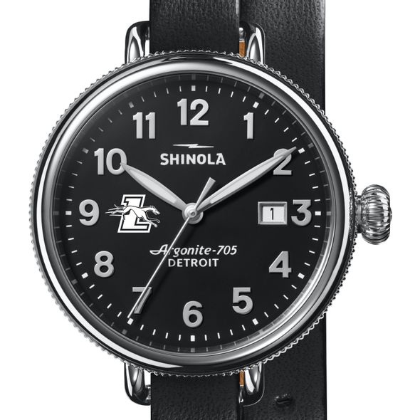 Loyola Shinola Watch, The Birdy 38mm Black Dial - Image 1