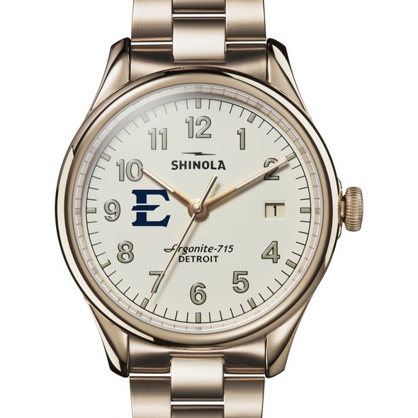 East Tennessee State Shinola Watch, The Vinton 38mm Ivory Dial - Image 1