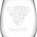 St. Lawrence Stemless Wine Glasses Made in the USA - Set of 2 - Image 3