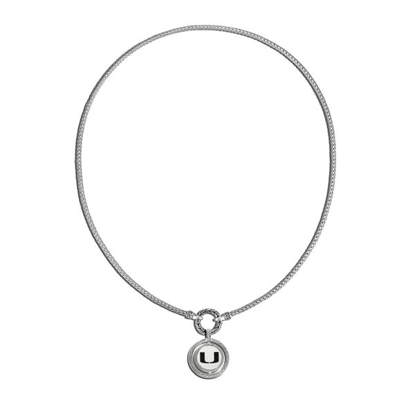 University of Miami Moon Door Amulet by John Hardy with Classic Chain - Image 1