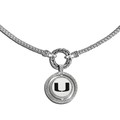 University of Miami Moon Door Amulet by John Hardy with Classic Chain - Image 2
