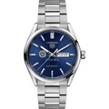 USMMA Men's TAG Heuer Carrera with Blue Dial & Day-Date Window - Image 2