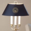 Kansas State University Lamp in Brass & Marble - Image 2
