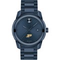 Purdue University Men's Movado BOLD Blue Ion with Date Window - Image 2